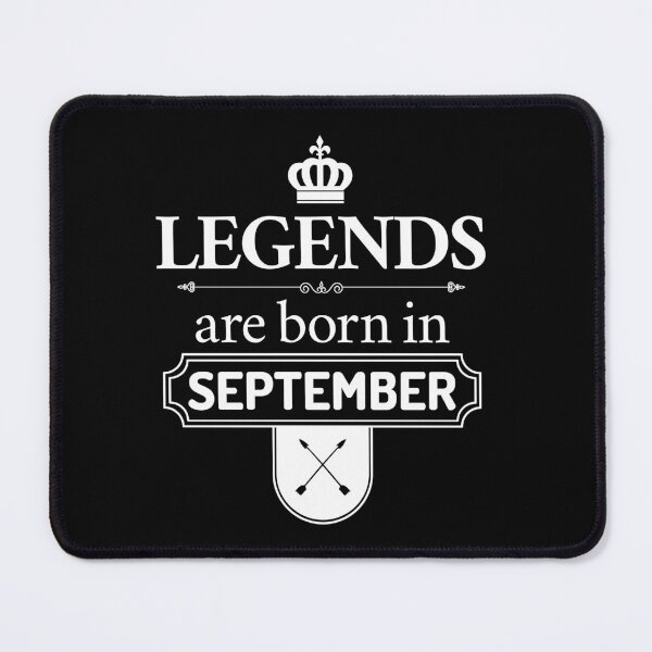 Item preview, Legends Are Born In September | Birthday Gift | designed and sold by Minimalwiz.
