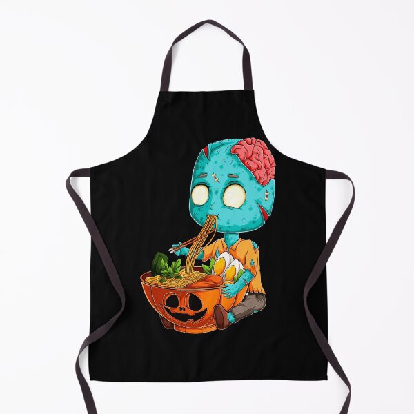 Item preview, kawaii japanese anime Zombie Halloween ramen Food Lovers designed and sold by CQCankdesign.