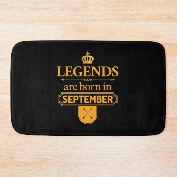 Item preview, Legends Are Born In September | Birthday Gift | designed and sold by Minimalwiz.