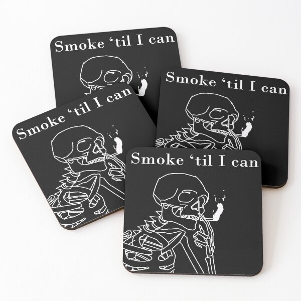 Item preview, Smoke 'til I can  designed and sold by Cloud7Stickers ..