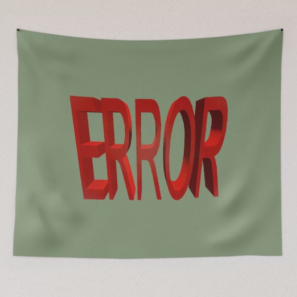 Item preview, Source Engine Red Color ERROR Word Model    designed and sold by zeroboutique.