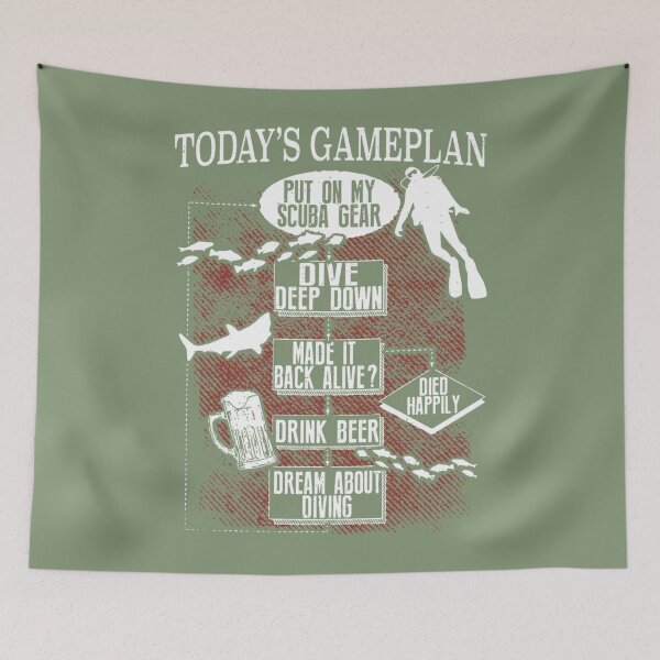 Item preview, Todays Game Plan   designed and sold by zeroboutique.