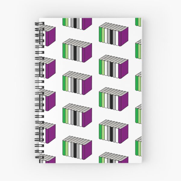 Item preview, AroAce Pride Books designed and sold by duskangelstore.