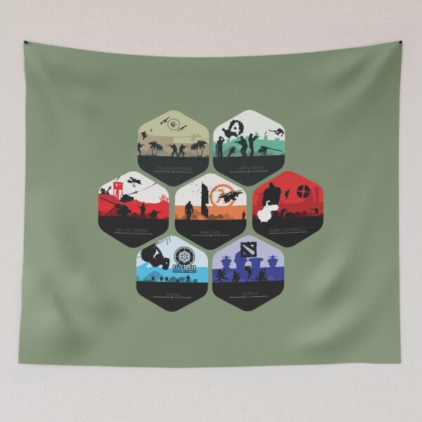 Item preview, Valve Game Polygon Art   designed and sold by zeroboutique.