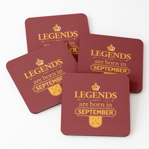 Item preview, Legends Are Born In September | Birthday Gift | designed and sold by Minimalwiz.