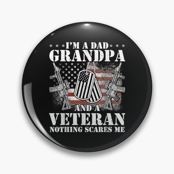 Item preview, I'm A Dad Grandpa Veteran Father's Day Shirts designed and sold by Mitzi12312.