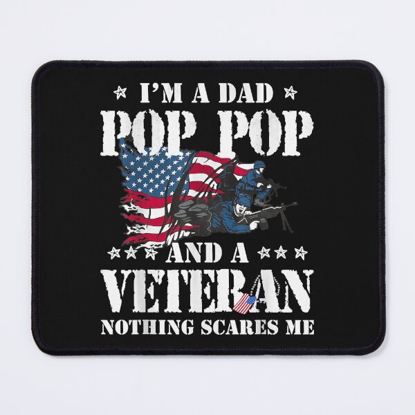 Item preview, I'm A Dad Pop Pop Veteran Father's Day Funny Men designed and sold by Mitzi12312.