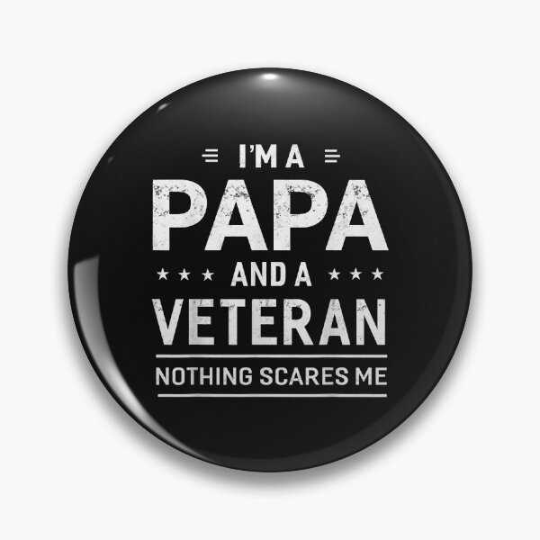 Item preview, I'm A Papa And Veteran Men Grandpa Funny Sayings Gift designed and sold by Mitzi12312.