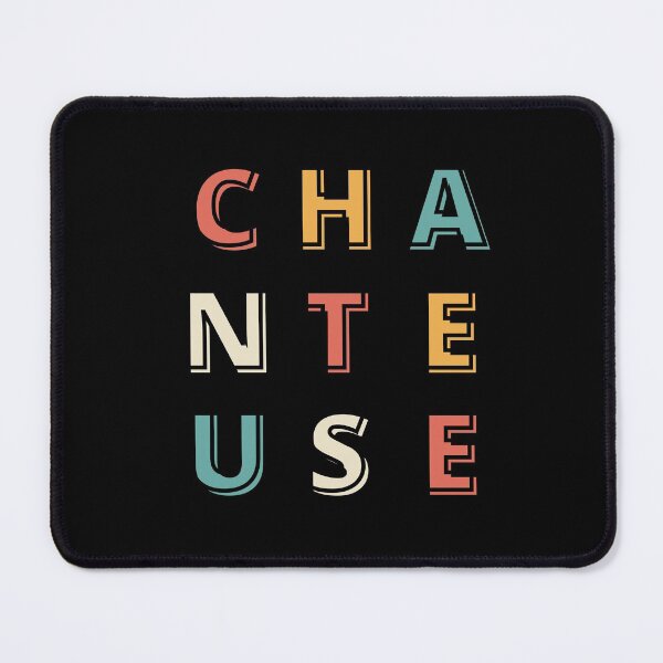 Item preview, Chanteuse (Female singer) French retro typography designed and sold by DesignsofNote.