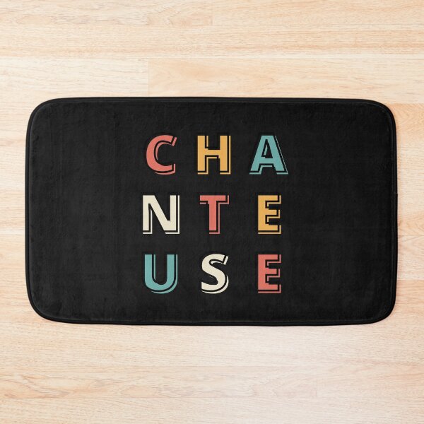 Item preview, Chanteuse (Female singer) French retro typography designed and sold by DesignsofNote.
