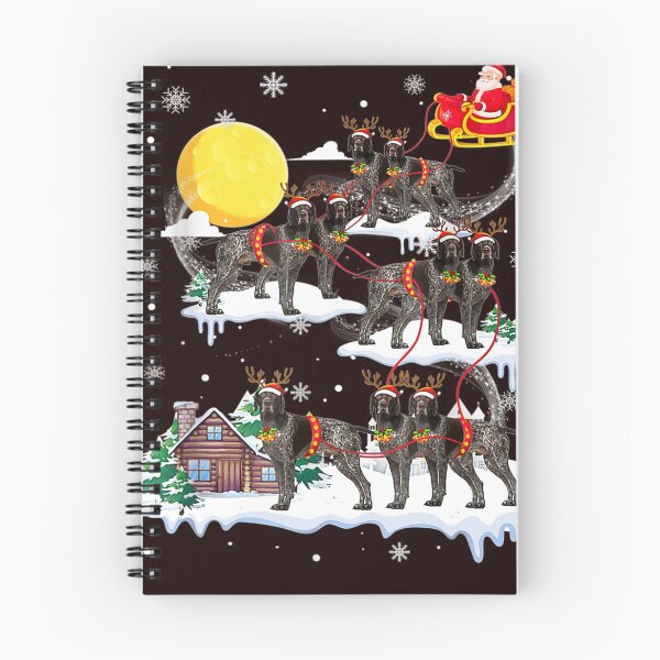Item preview, German shorthair pointer Reindeer Christmas Lights Dog designed and sold by RoryIves.