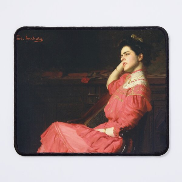 Item preview, Classic Painting of a Woman in Red designed and sold by IliaLobell.