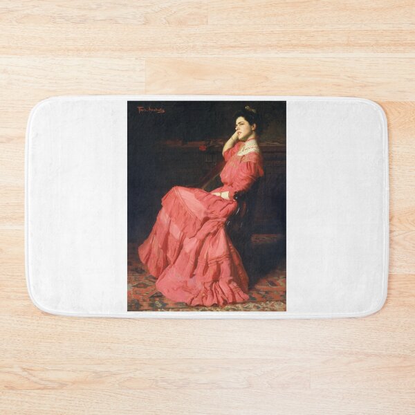 Item preview, Classic Painting of a Woman in Red designed and sold by IliaLobell.