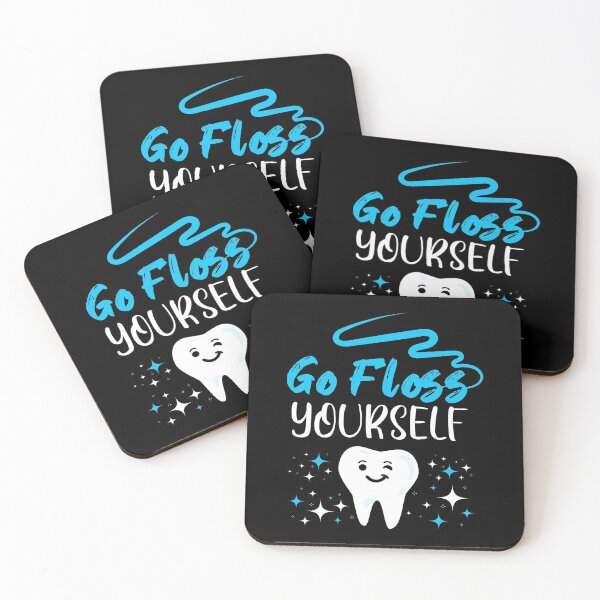 Item preview, Go Floss Yourself Dentist Teeth Brushing designed and sold by MooonTees.
