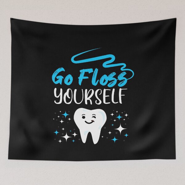 Item preview, Go Floss Yourself Dentist Teeth Brushing designed and sold by MooonTees.