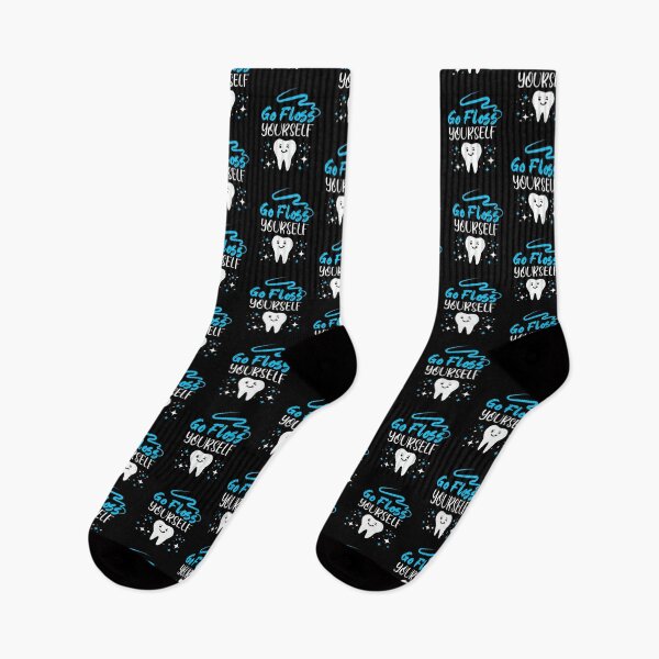Item preview, Go Floss Yourself Dentist Teeth Brushing designed and sold by MooonTees.