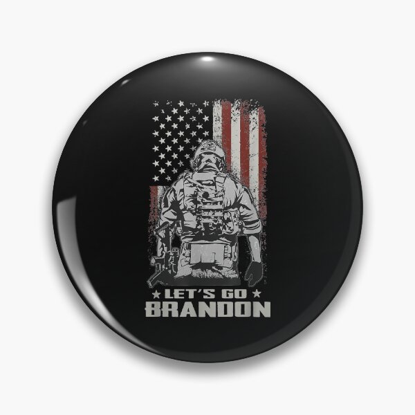 Item preview, Let's Go Brandon Veteran US Army Battle Flag Funny Gift Idea designed and sold by Mitzi12312.