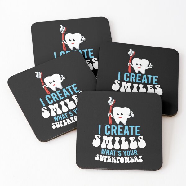Item preview, I Create Smiles Superpower Dentist designed and sold by MooonTees.