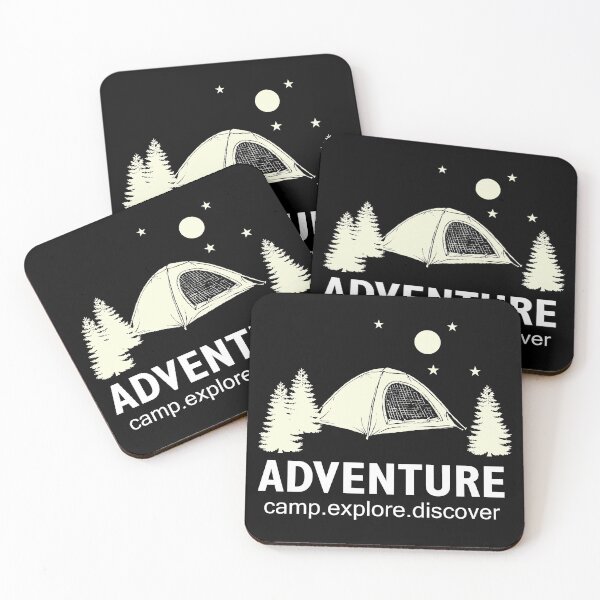 Item preview, Adventure Camp Explore and Discover designed and sold by Blok45.