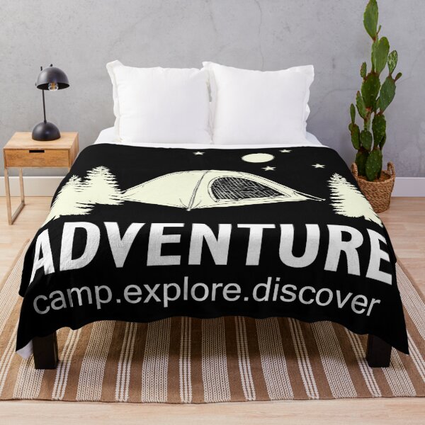 Item preview, Adventure Camp Explore and Discover designed and sold by Blok45.