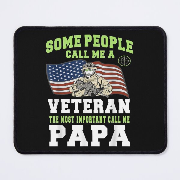 Item preview, Men Grandpa Veteran The Important Call Me Papa designed and sold by Mitzi12312.