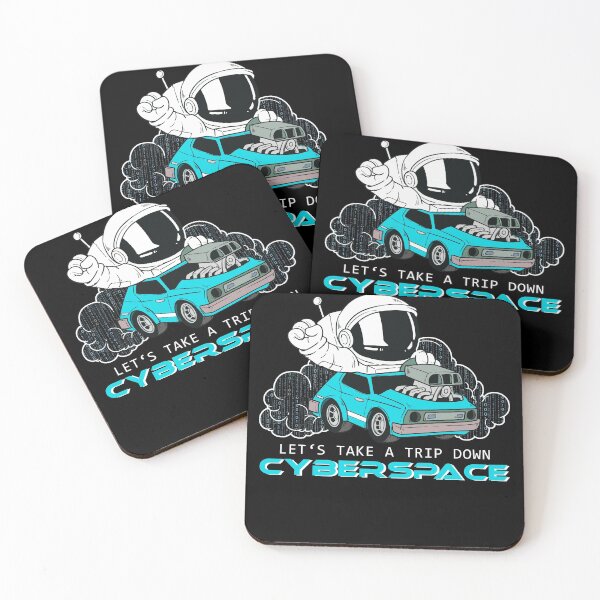 Item preview, Lets take a trip to Cyberspace Astronauts in race car designed and sold by Cedinho.