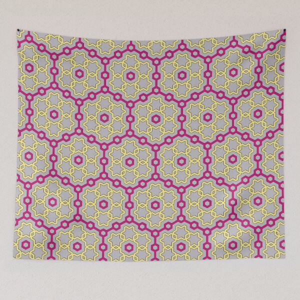Item preview, Modern trending colors abstract stars pattern designed and sold by urban-color.