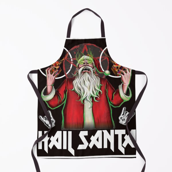 Item preview, Hail Santa Sleigher Heavy Metal Ugly Christmas designed and sold by RoryIves.