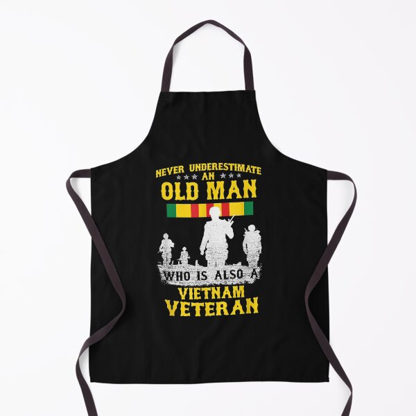 Item preview, Mens Never Underestimate an OLD MAN Vietnam Veteran - designed and sold by Mitzi12312.