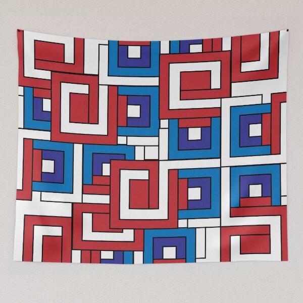 Artikelvorschau, Retro Jugoslawien 1960er Jahre Musterdesign entworfen und verkauft von TinThor.