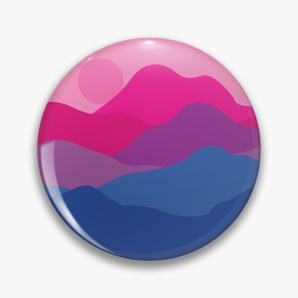 Artikel-Vorschau von Bisexual Pride Flag Bi Mountain sieht aus wie Siri, designt und verkauft von DiduWeer.