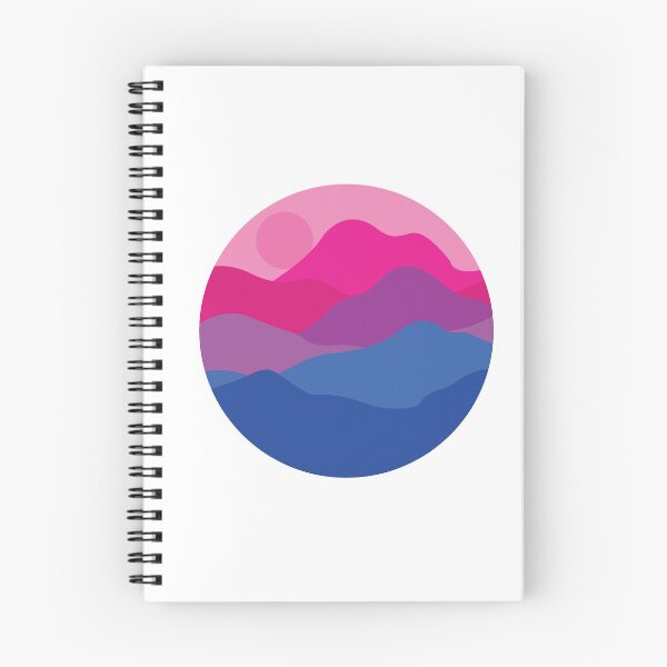 Item preview, Bisexual Pride Flag Bi Mountain look like siri designed and sold by DiduWeer.