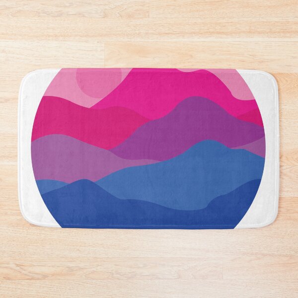 Item preview, Bisexual Pride Flag Bi Mountain look like siri designed and sold by DiduWeer.