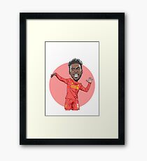 Dance Sturridge Dance!! Framed Print