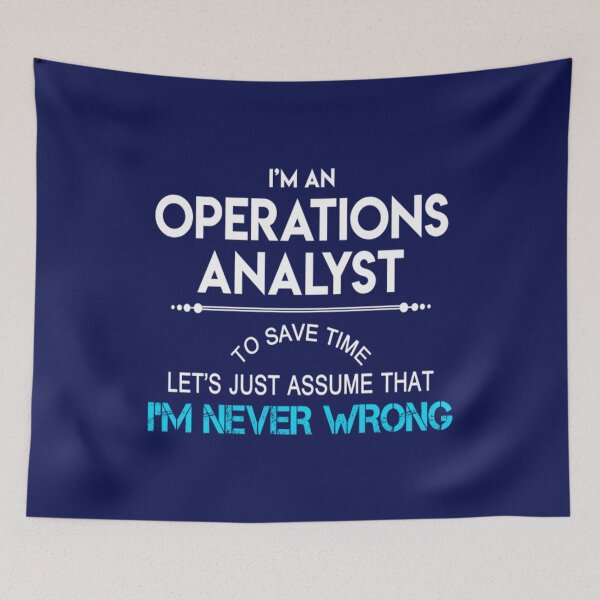 Item preview, Operations Analyst  designed and sold by shopemua.