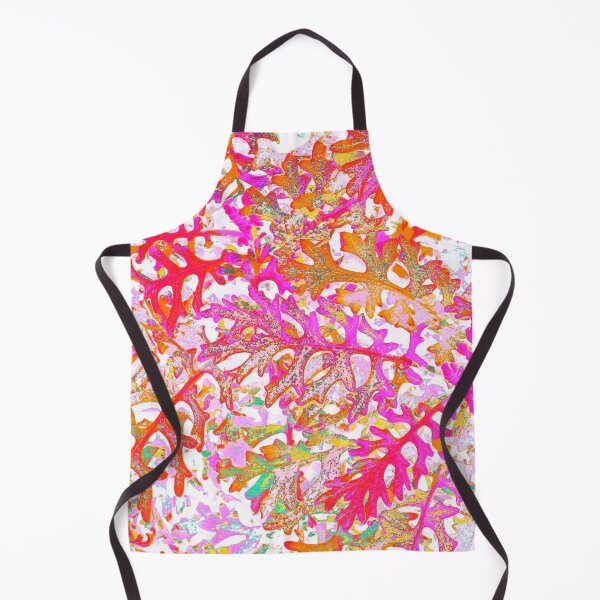 Item preview, Orange and Pink Floral Abstract Decorative Leaves designed and sold by IraNiva.