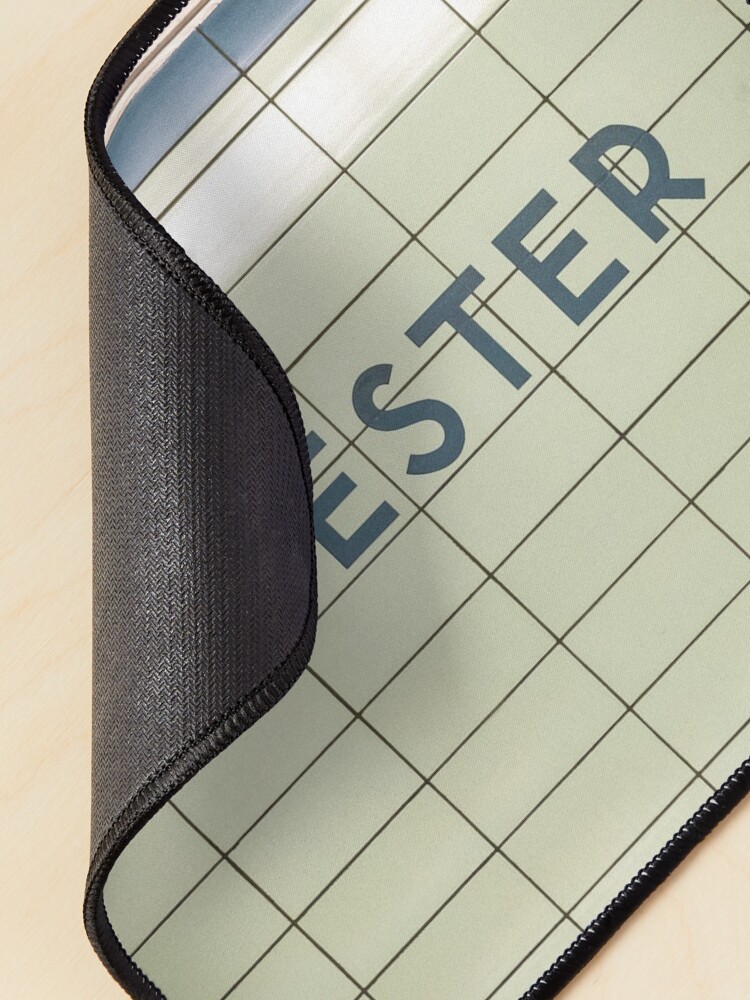 Alternate view of Chester Toronto Subway Station Sign Mouse Pad