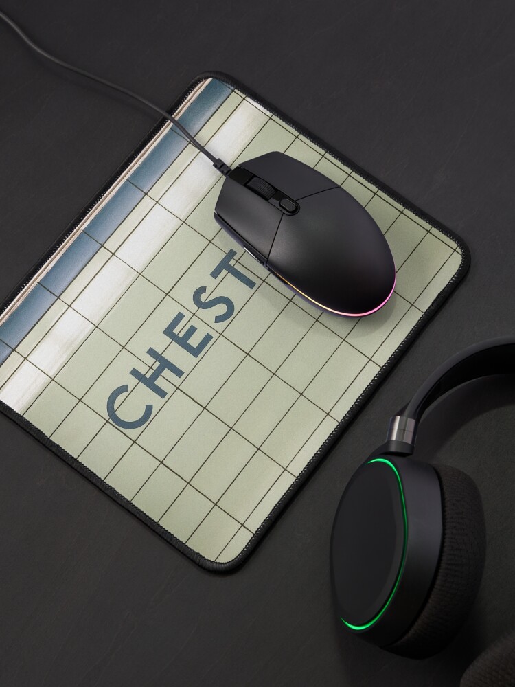 Alternate view of Chester Toronto Subway Station Sign Mouse Pad