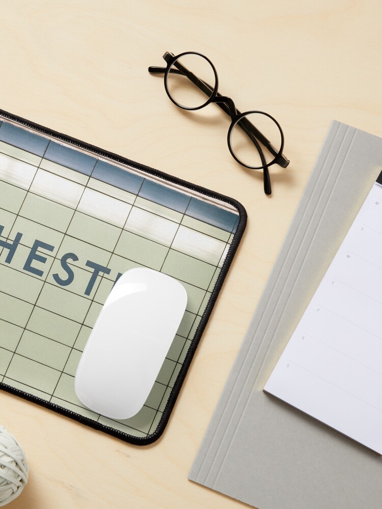 Alternate view of Chester Toronto Subway Station Sign Mouse Pad