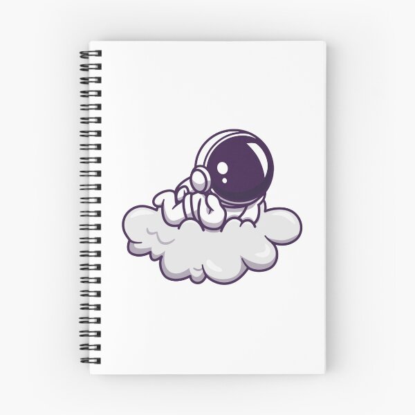 Item preview, Pretty astronaut posed on the cloudy designed and sold by zackwater.