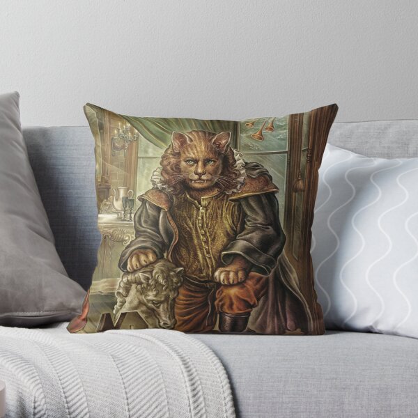 CaTTarot - XX "The Judgment" Throw Pillow