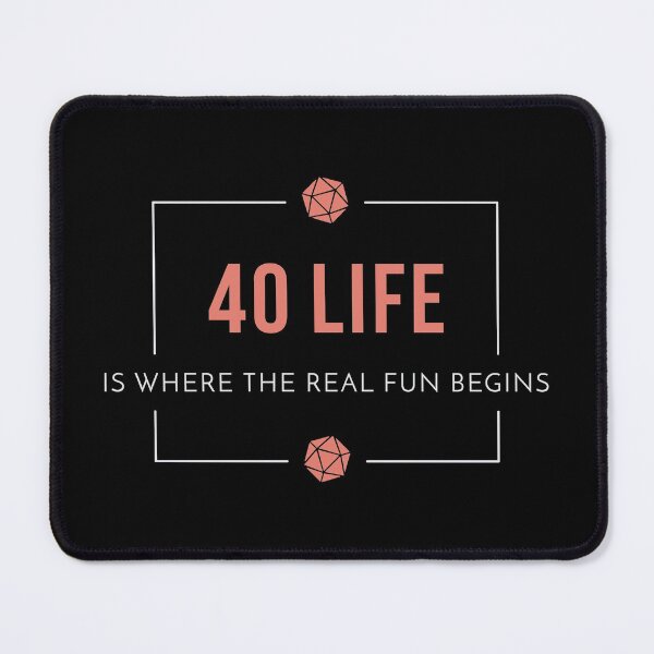 Item preview, 40 Life - Commander MTG designed and sold by Epic Upgrades.