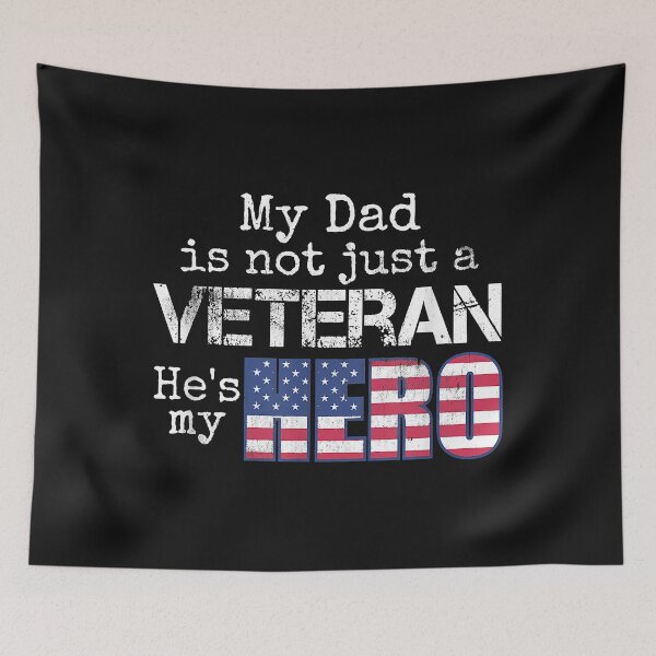 Item preview, Military Family Veteran Support My Dad US Veteran My Hero designed and sold by Mitzi12312.