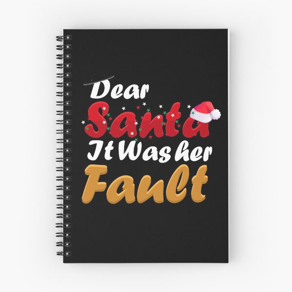 Item preview, Dear Santa It Was Her Fault: thanksgiving,wedding,event,christmas,holidays. designed and sold by comeonyassine21.