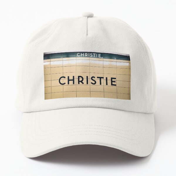 Christie Toronto Subway Station Sign Dad Hat