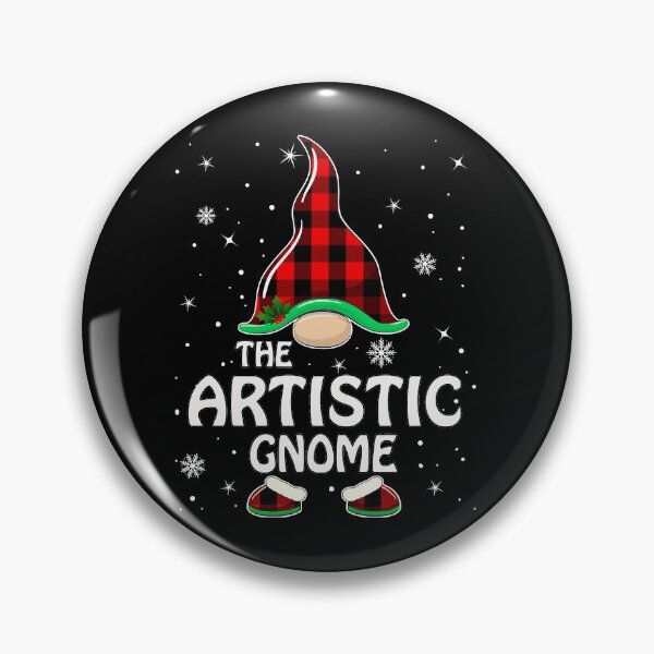 Item preview, Artistic Gnome Buffalo Plaid Matching Family Christmas  designed and sold by DaylanSweep.