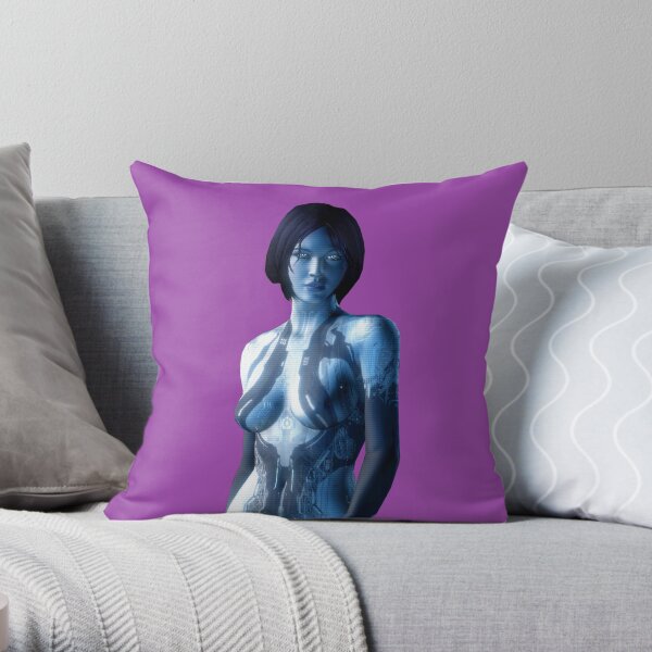 Next-Gen Cortana - Halo 4 Throw Pillow