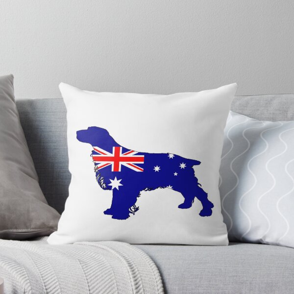 Item preview, Australian Flag - Spaniel designed and sold by DelirusFurittus.