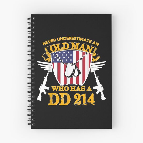 Item preview, Never Underestimate An Old Man Who Has a DD-214 Alumni Gift designed and sold by Mitzi12312.