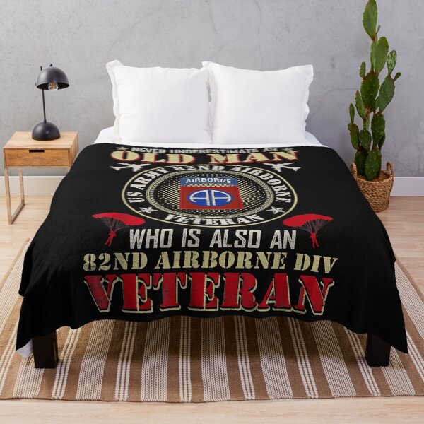 Item preview, Never Undertimate An Old Man 82nd Airborne Paratrooper designed and sold by Mitzi12312.